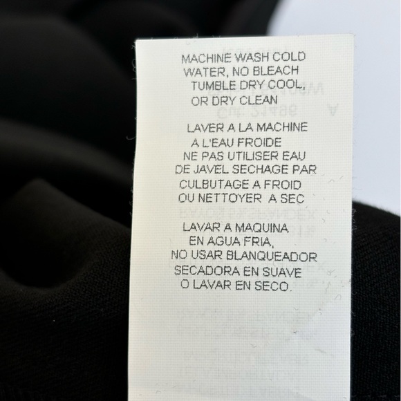 Karen Kane Lifestyle Front Zip Tapered Leg Stretch Trouser Pant Black 22W NWT - Picture 10 of 10